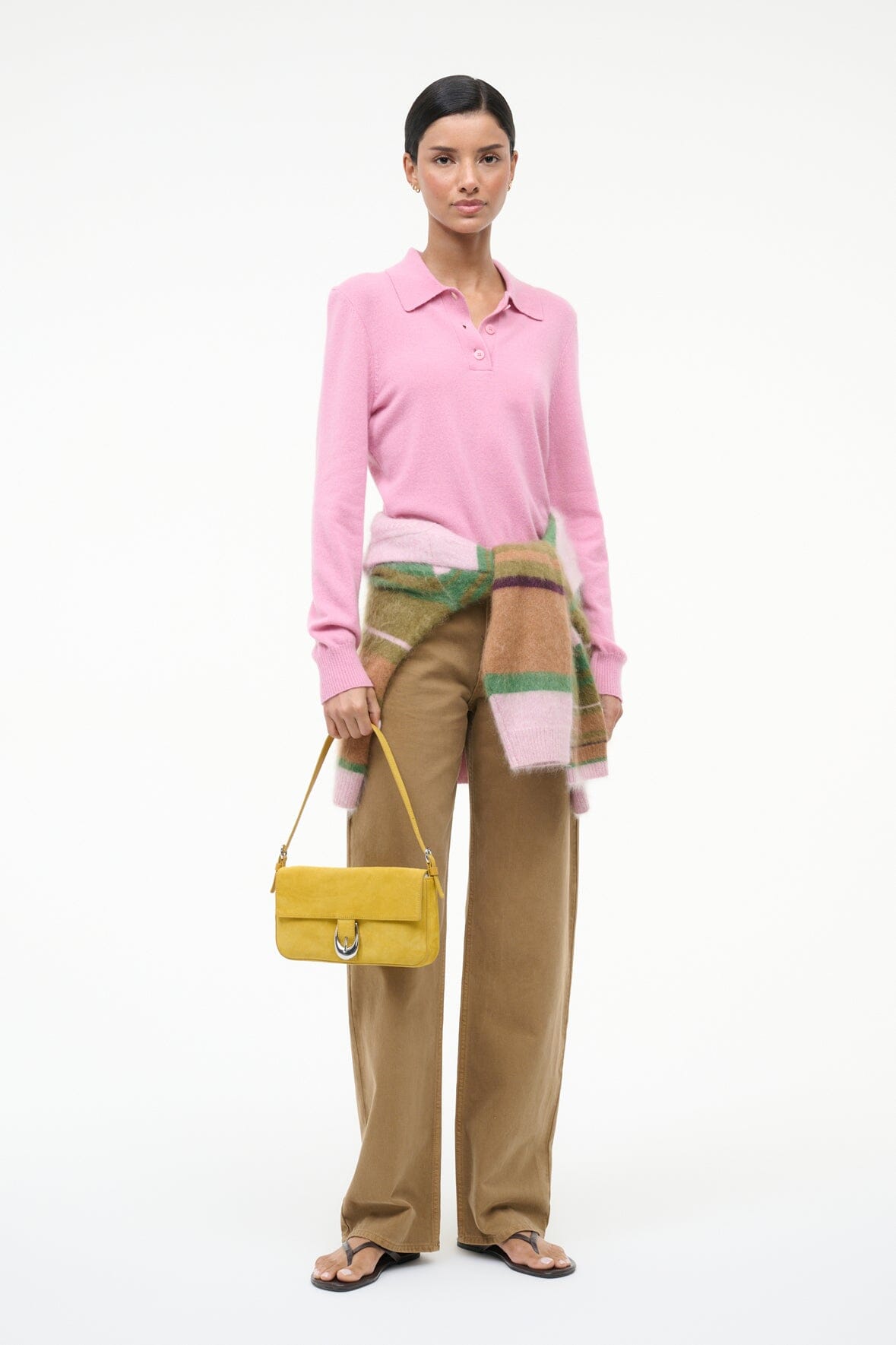 GEMMA CASHMERE SWEATER | PAPAYA