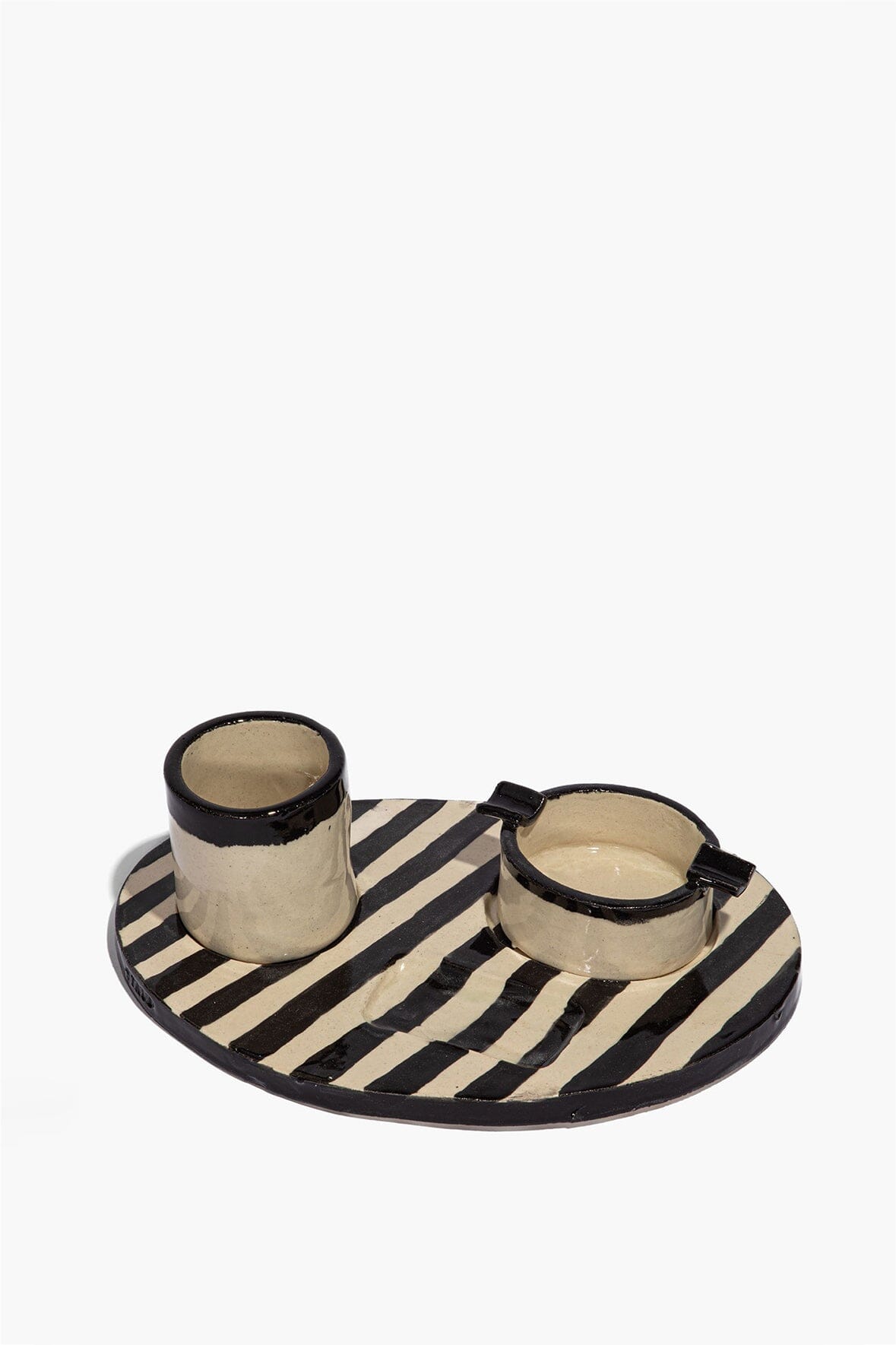 ACL TRAY HOLDER | STRIPED GLAZE