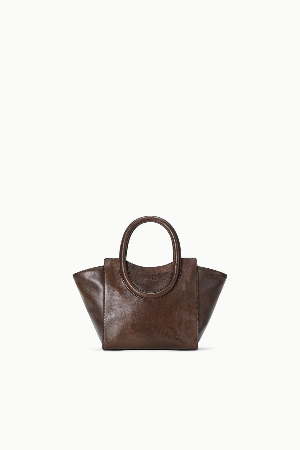MAUDE MINI TOTE | ESPRESSO DISTRESSED