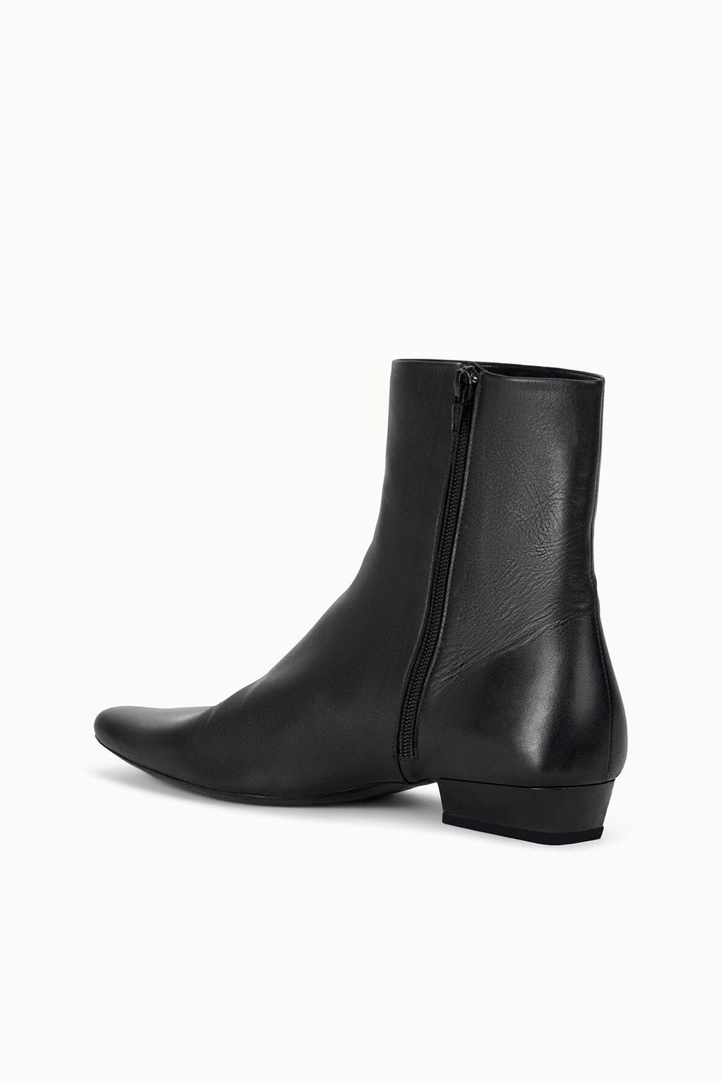 WALLY FLAT ANKLE BOOT | BLACK